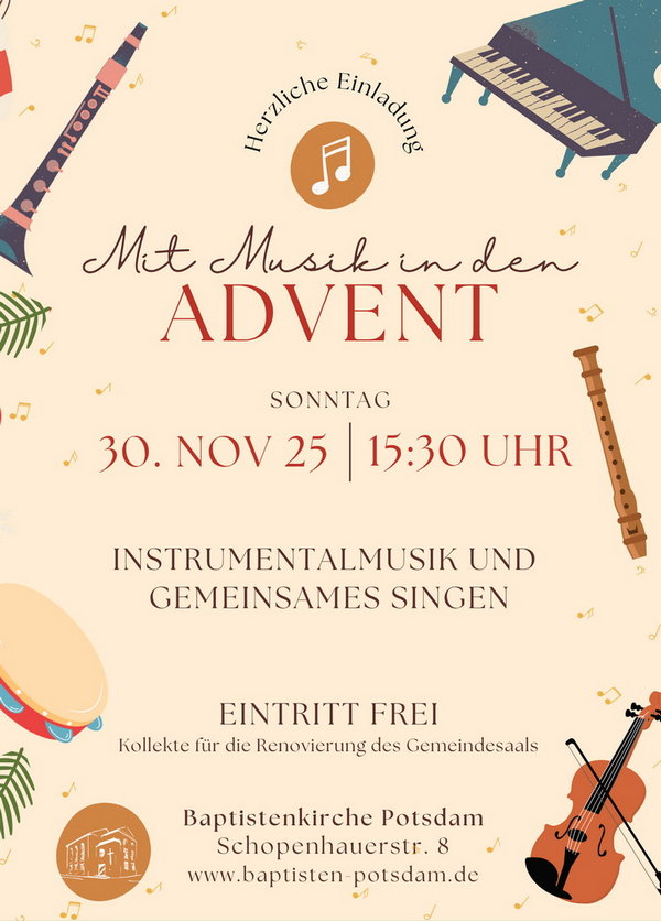 Mit Musik in den Advent
